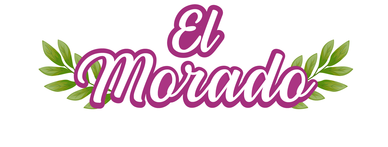Logo Morado Compost Blanco